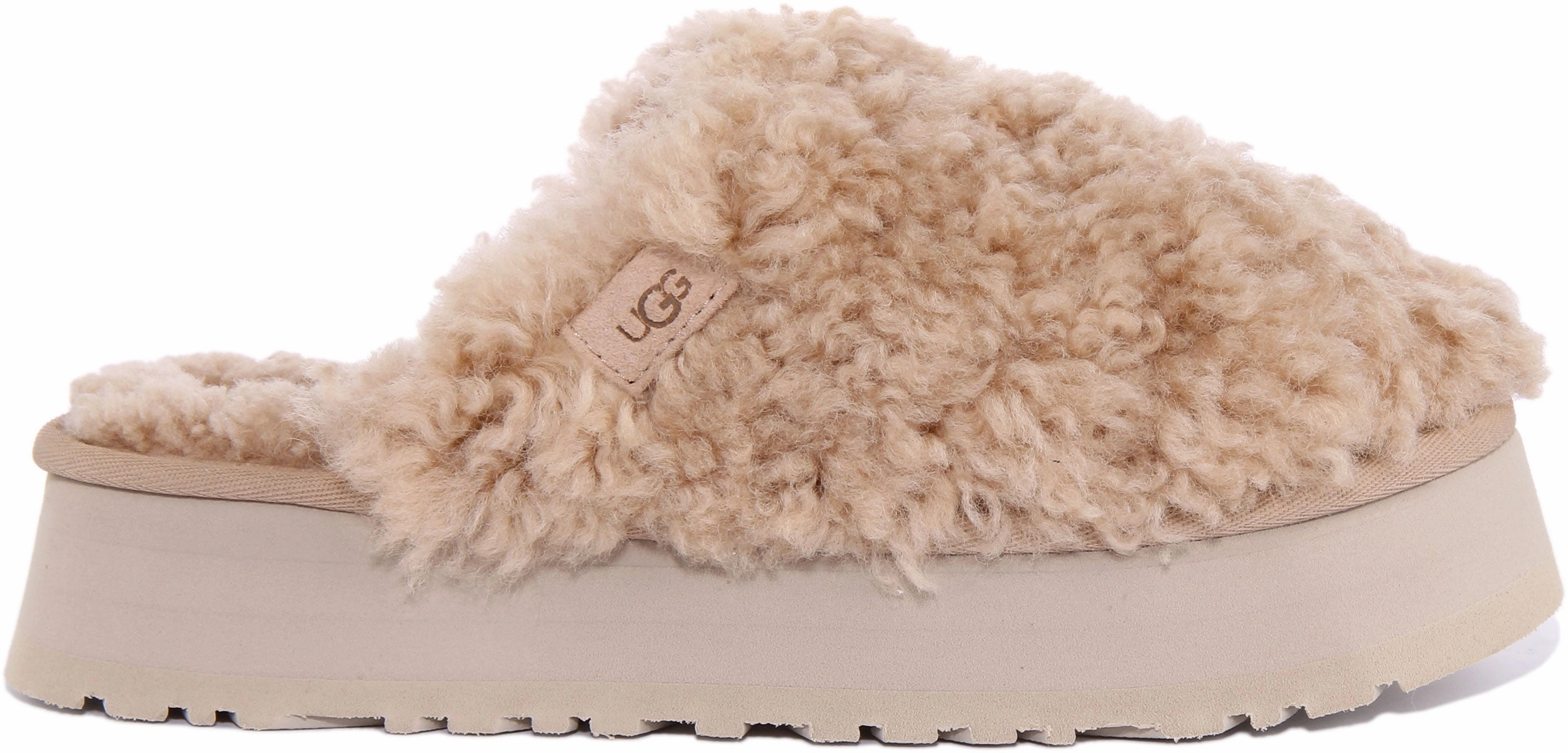 Ugg Australia W Maxi Cury In Sand For Women Urban Step Glide-In