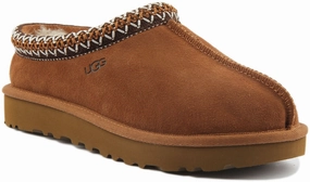 Low Cut Ugg Tasman Sheepskin Slipper In Chestnut For Women