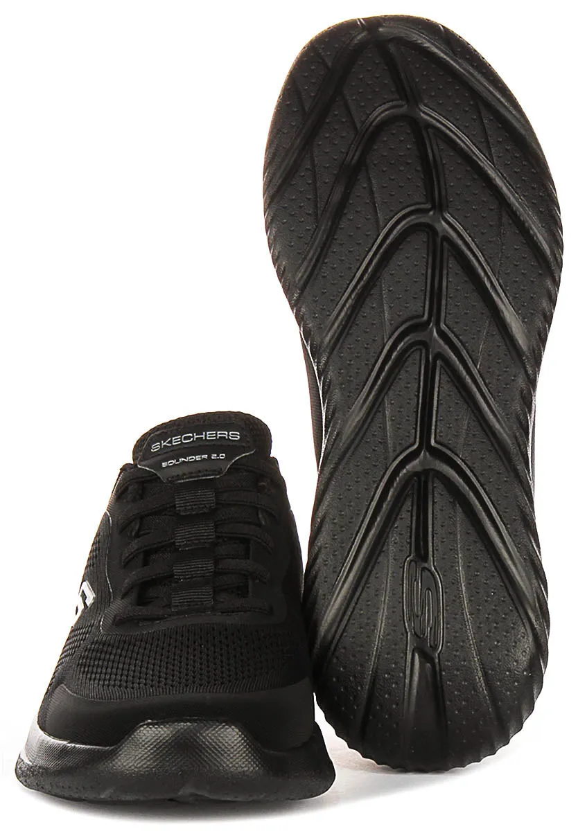 Ultimate Grip Skechers Bounder 2.0 - Emerged In Black For Men