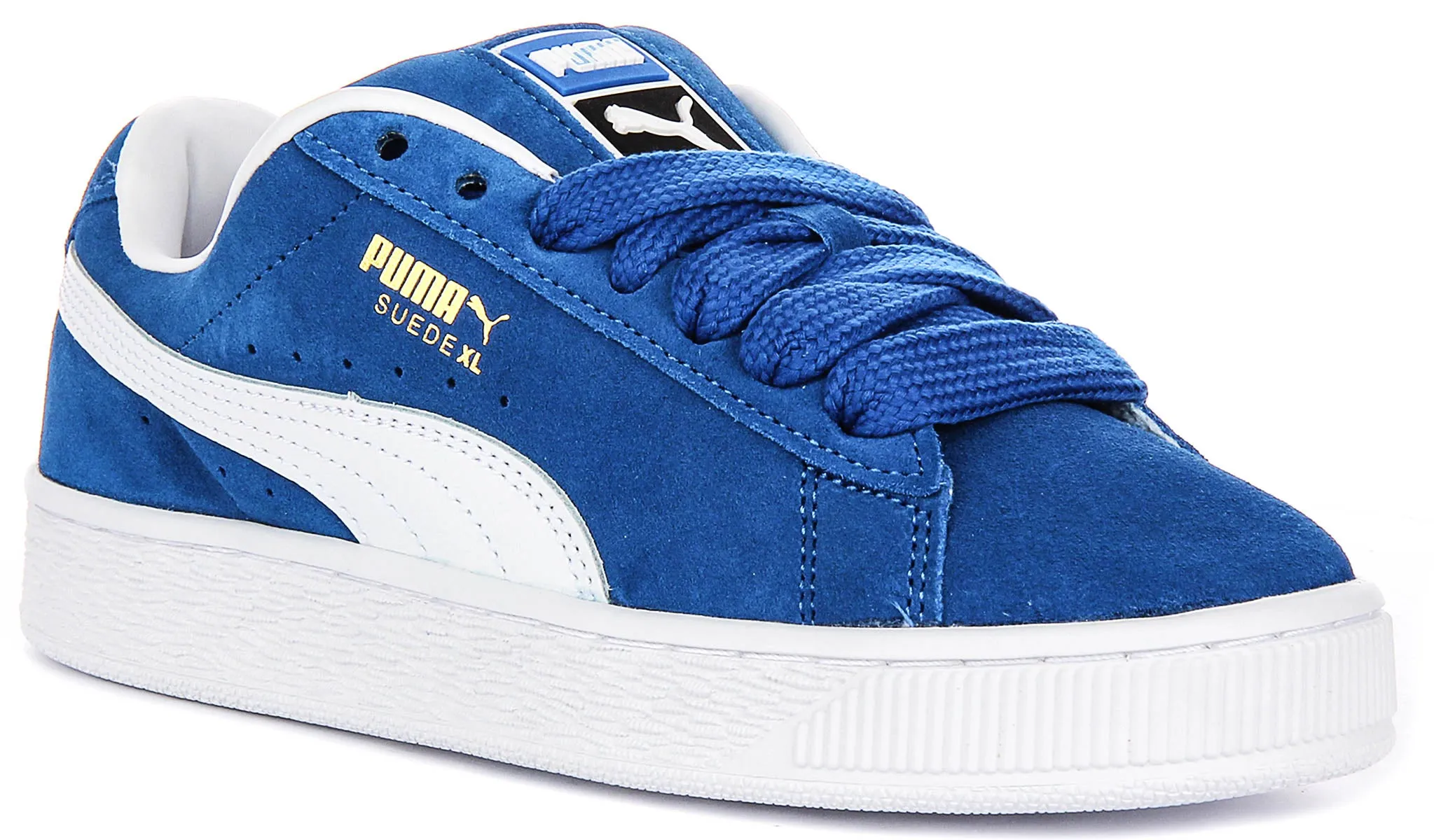 Structured wear Puma Suede Xl JR In Royal Blue For Junior