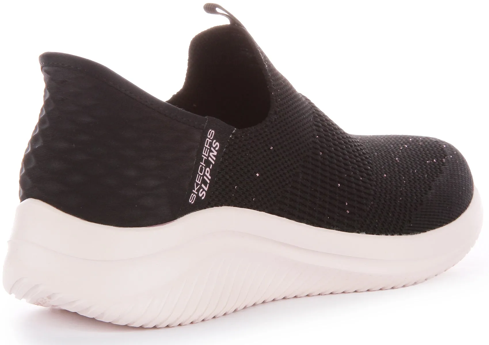 Ultimate Traction Skechers Ultra Flex 3.0 In Black Rose For Women