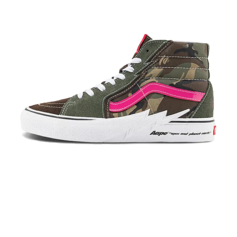 Ultra Light Design VANS X AAPE - SK8 Hi - Bolt Camo - Unisex