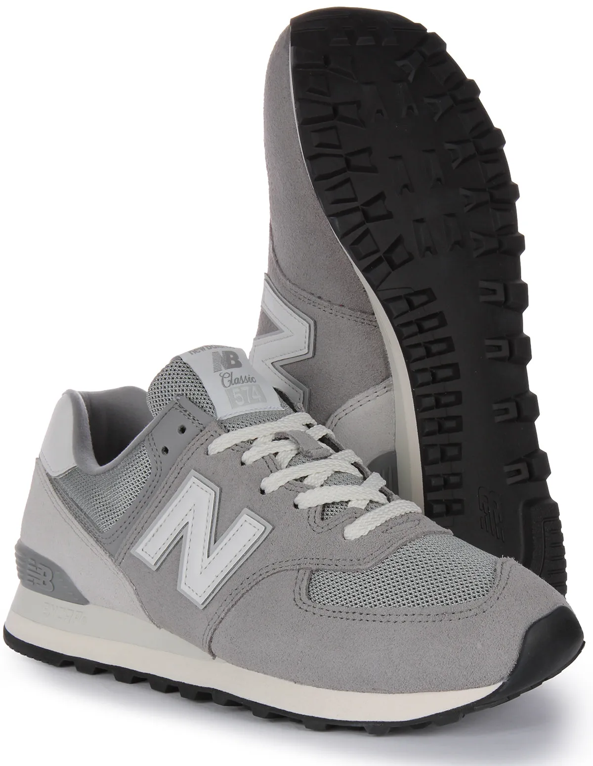 Ultra-Luxury New Balance U574 TG2 In Grey White