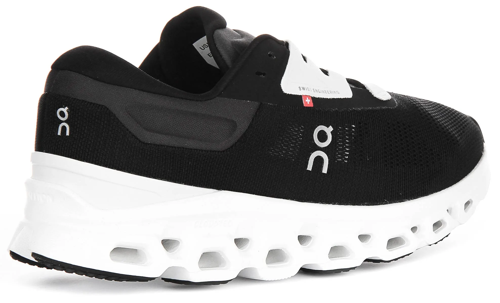 Ultra Tread On Running Cloudstratus 3 In Black White For Men