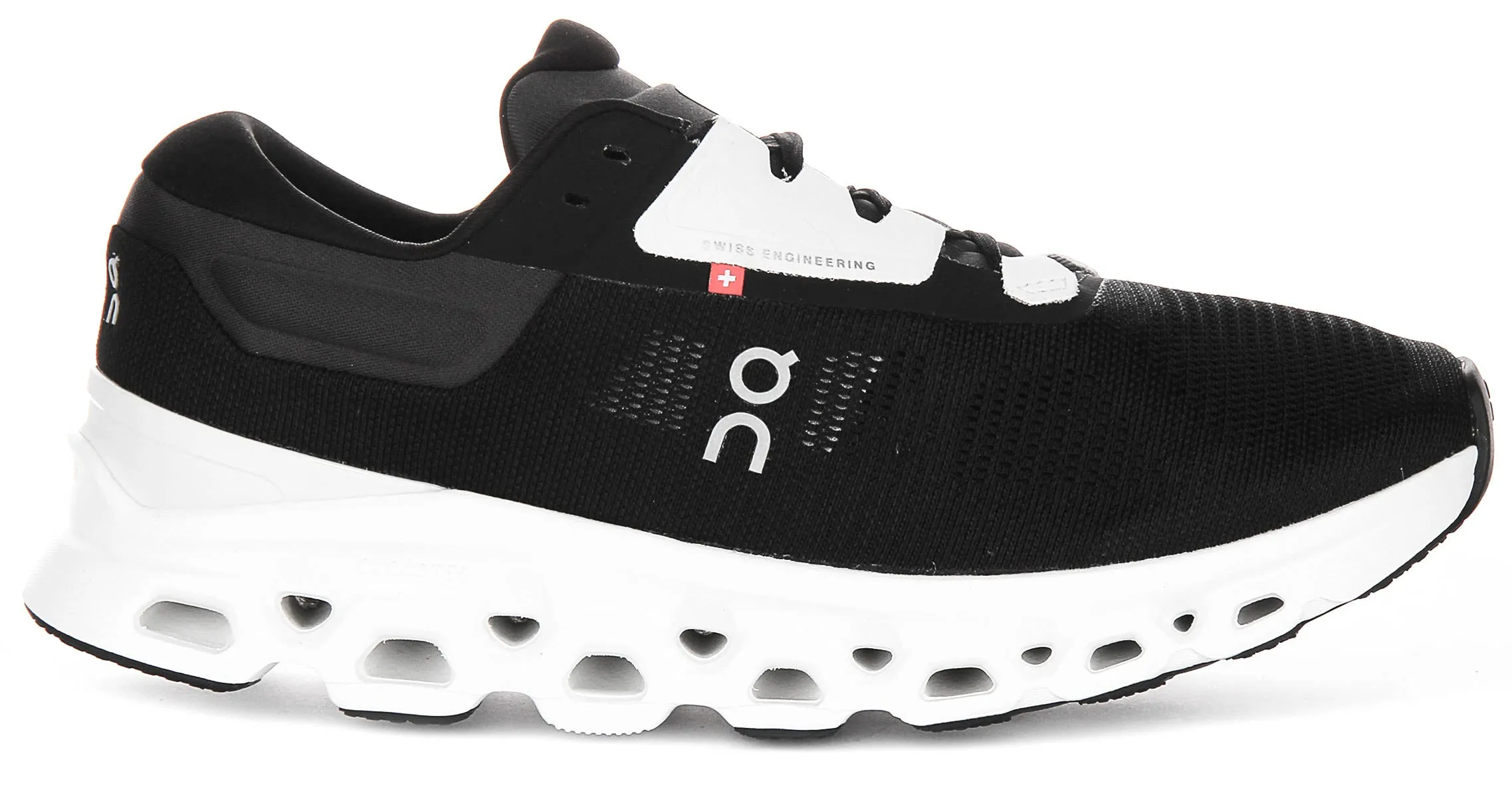 Ultra Tread On Running Cloudstratus 3 In Black White For Men