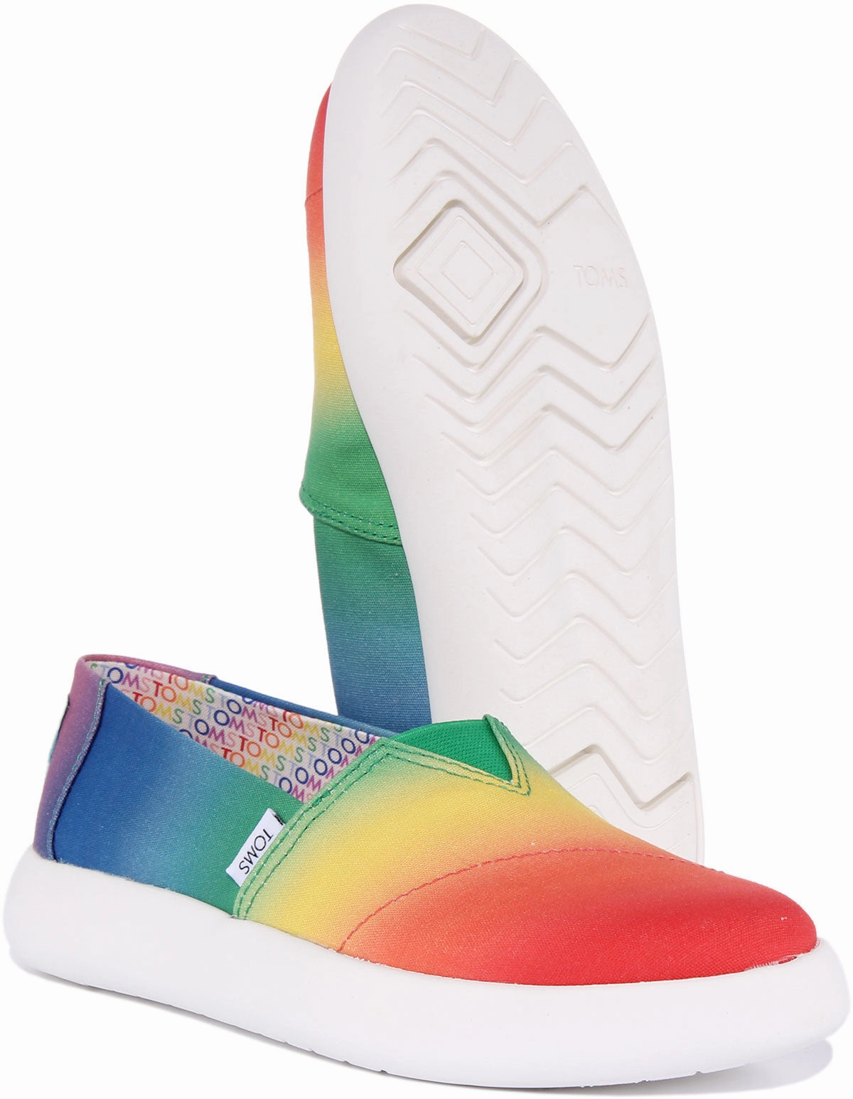 Ultra Soft Toms Alpargata Malloww In Rainbow For Women