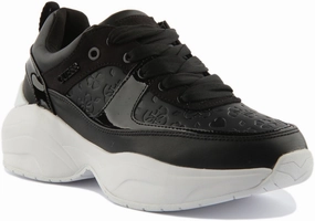 Guess Masla 4G And Heart In Black White For Women Balance Control Sportswear Gear