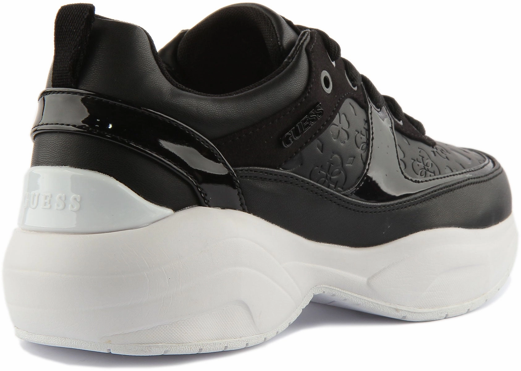 Ultra Tread Guess Masla 4G And Heart In Black White For Women