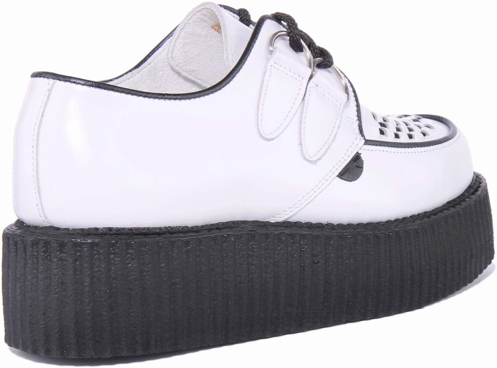 Underground Wulfrun D In White Soft Leather