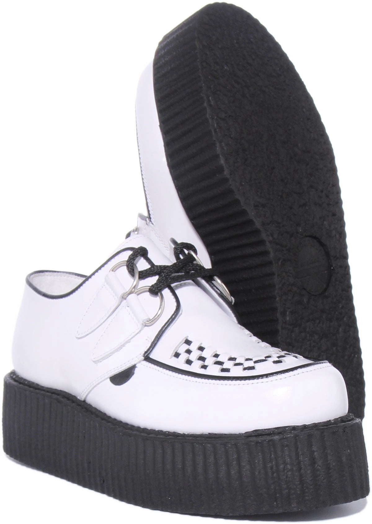 Underground Wulfrun D In White Soft Leather