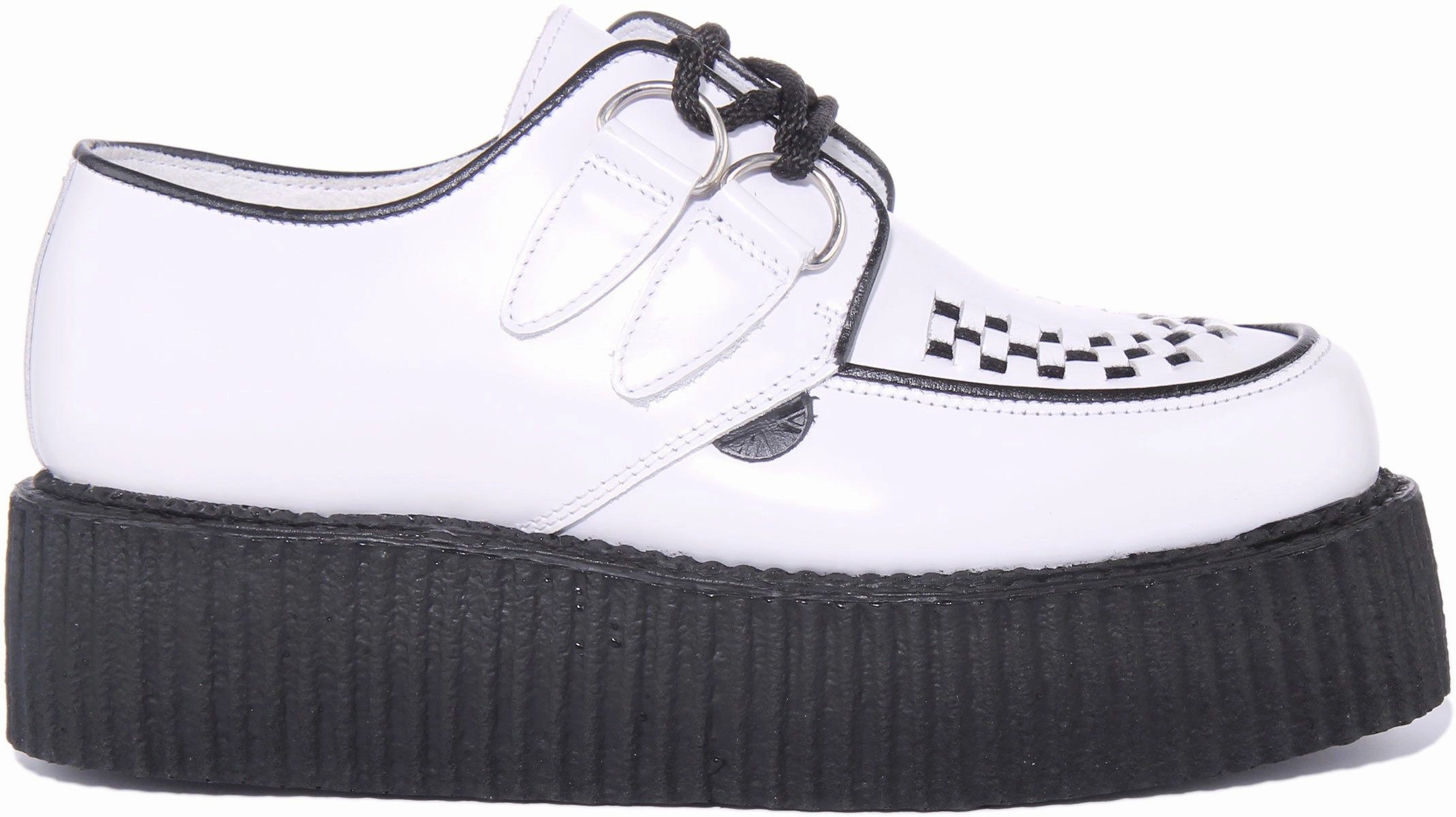 Underground Wulfrun D In White Soft Leather