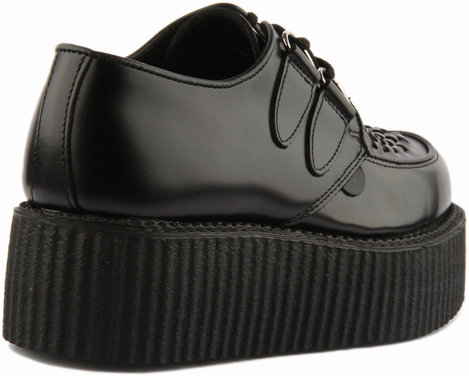 Underground Wulfrun Double In Black Leather Soft Leather