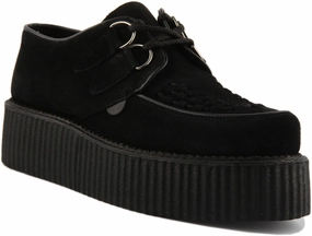 Tide Path Student wear Underground Wulfrun Double In Black Suede