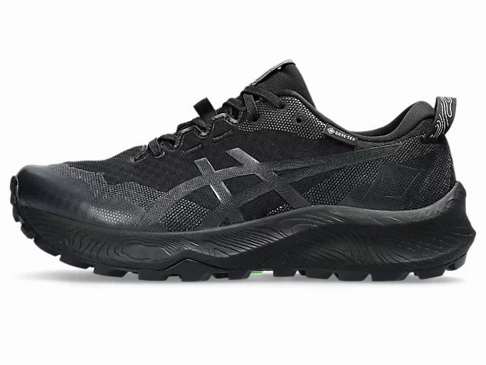 Unique Sole ASICS Gel Trabuco 12 G-TX (Black/Graphite Grey) Mens