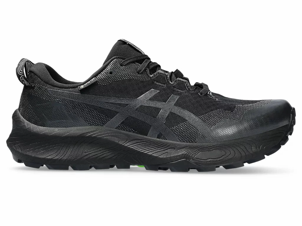 Unique Sole ASICS Gel Trabuco 12 G-TX (Black/Graphite Grey) Mens