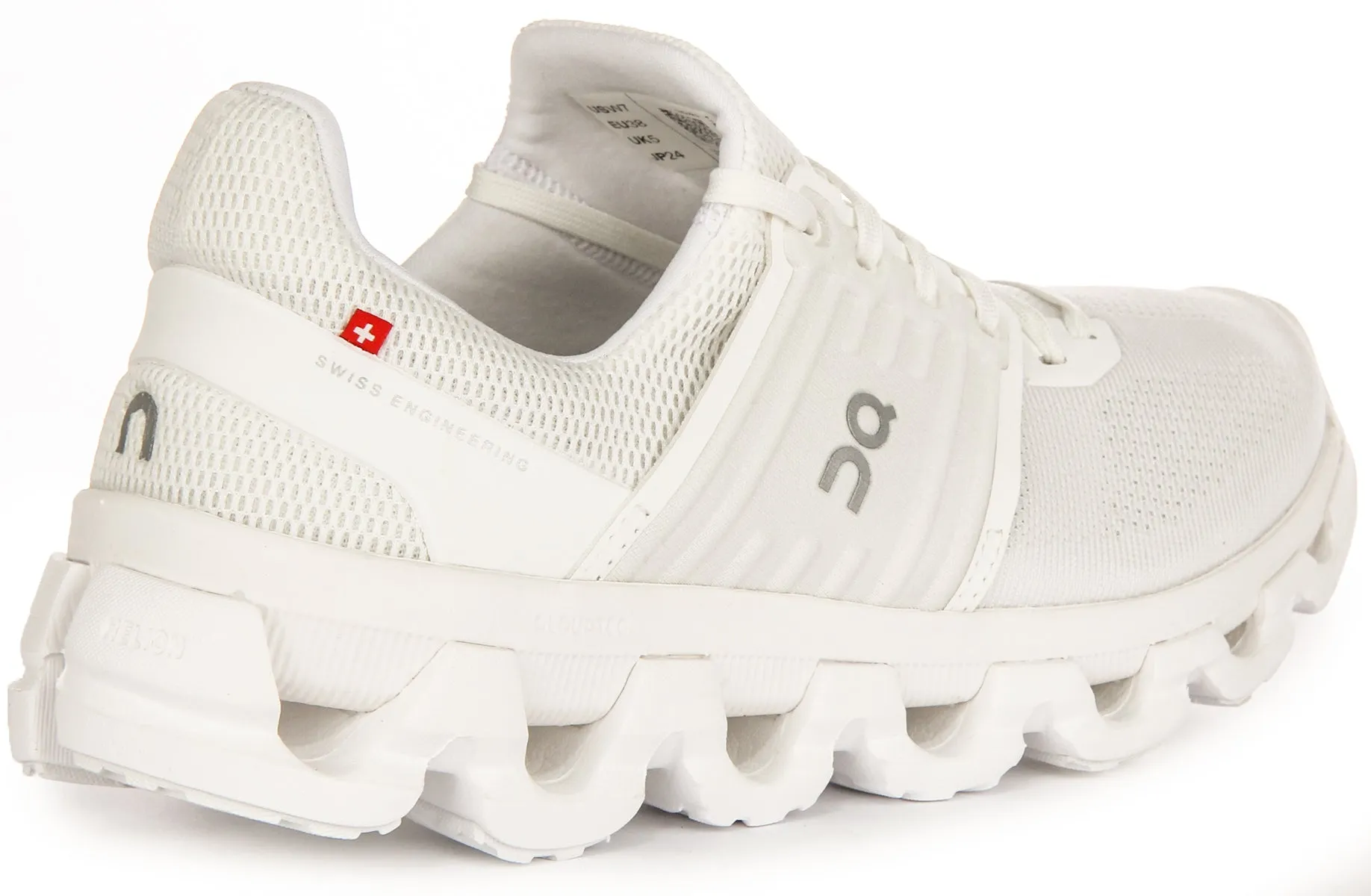 Upper Grip On Running Cloudswift 3 AD In White For Women