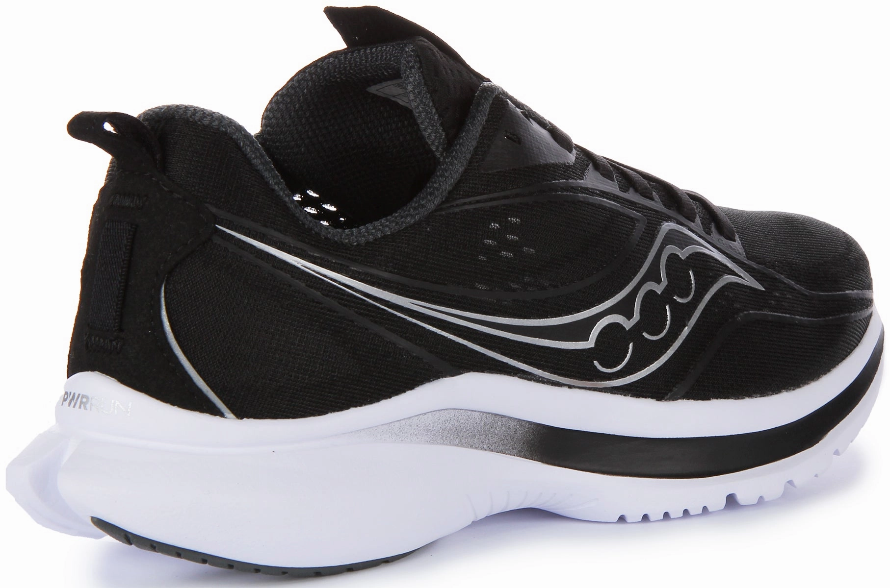 Upper Grip Saucony Kinvara 13 In Black Silver For Women