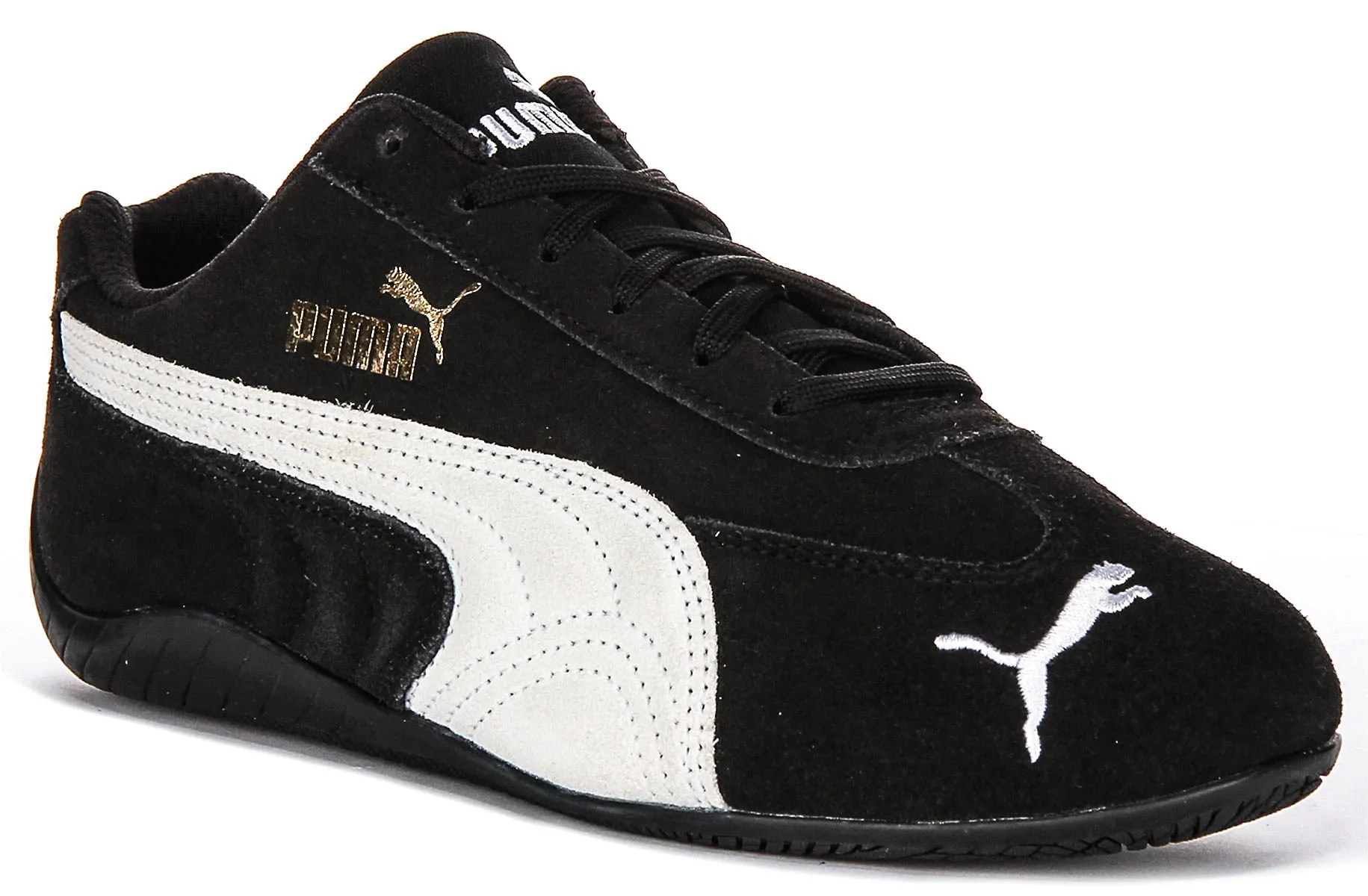 Urban Trends Everyday Use Puma Speedcat LS In Black White For Women