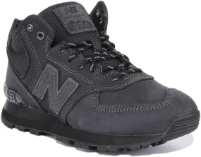 New Balance U574 HMA Boots In Black For Women Smooth Form