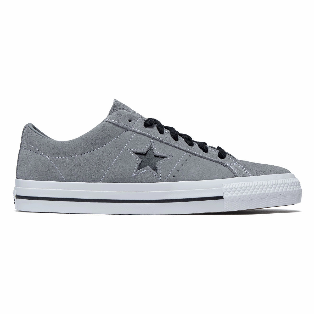 Converse One Star Pro Ox Shoes - Classic Grey/Black/White Weather Proof Everyday Wear