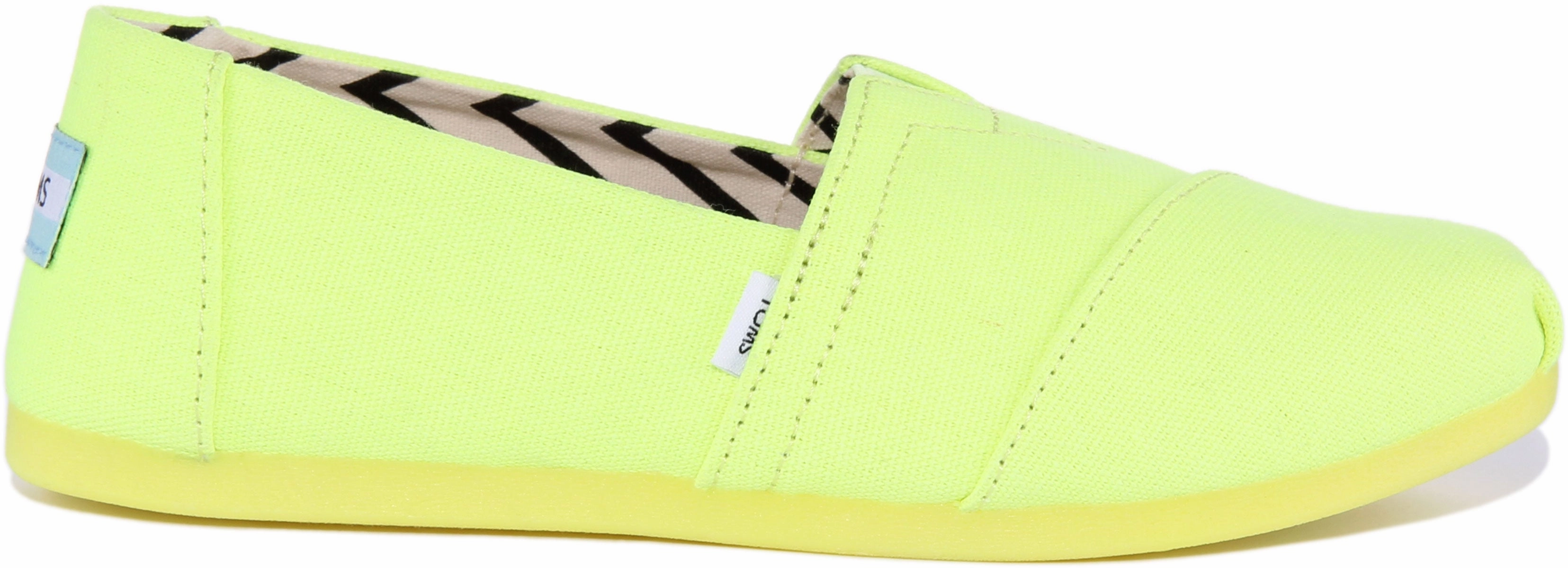 Urban Flow Toms Alpargata In Yellow For Women