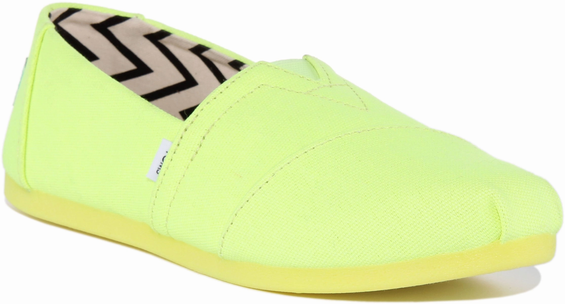 Toms Alpargata In Yellow For Women Tough Grip