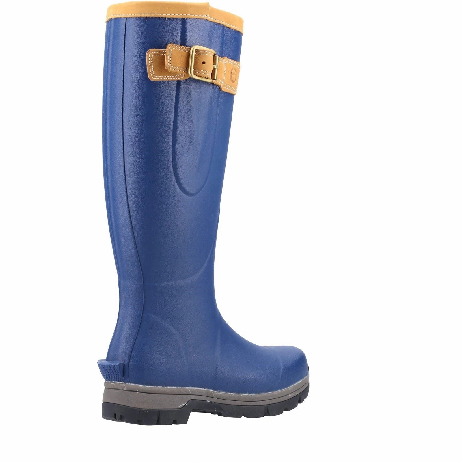 Urban Grip Step Cotswold Stratus Rubber Blue Wellington Boots