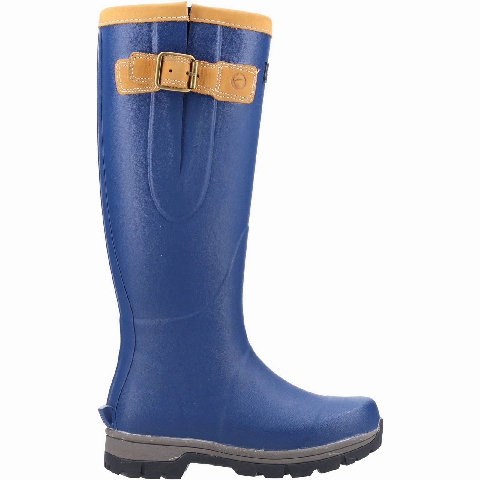 Urban Grip Step Cotswold Stratus Rubber Blue Wellington Boots