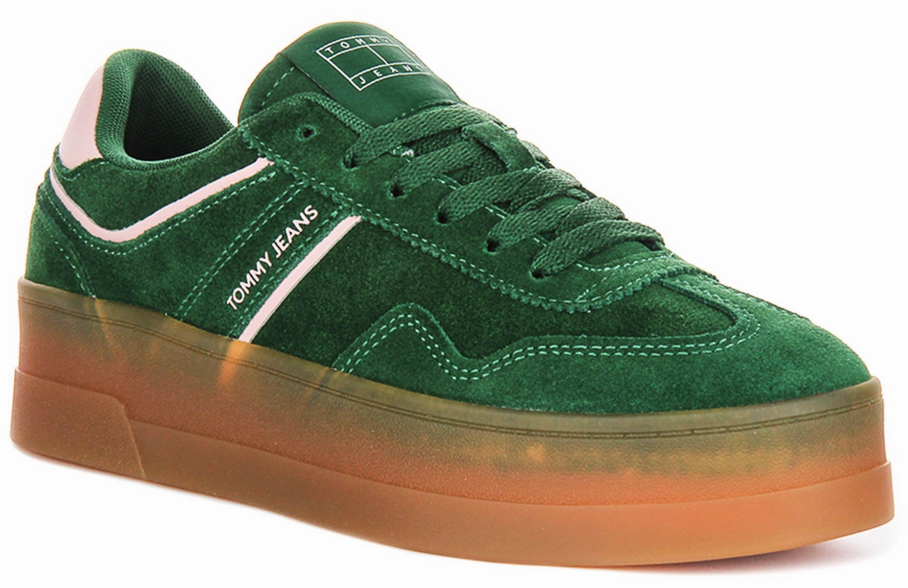 Tommy Hilfiger The Greenwich In Green Pink For Women Shine Step Morning Walk