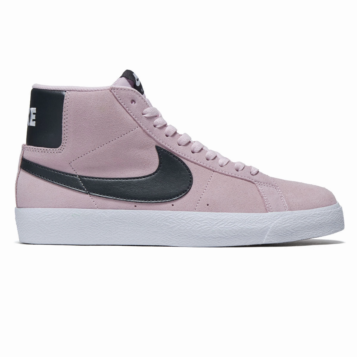 Nike SB Zoom Blazer Mid Shoes - Pink Foam/Anthracite/White/Gum Yellow Clean Style Flexible Walk