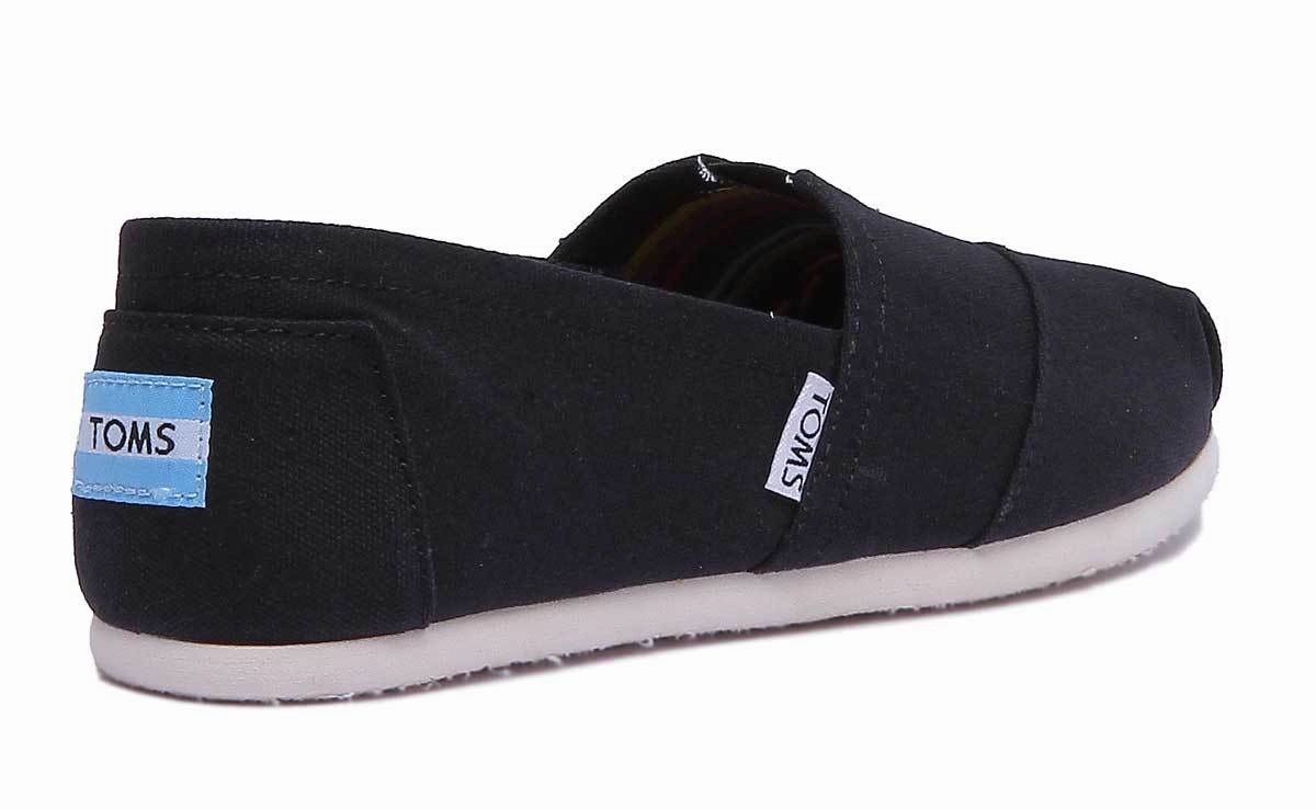 Urban Step Toms Classic Slip On In Black