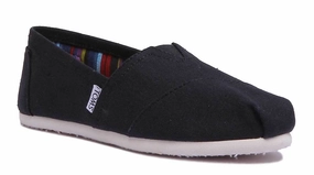 Toms Classic Slip On In Black Active Slip On