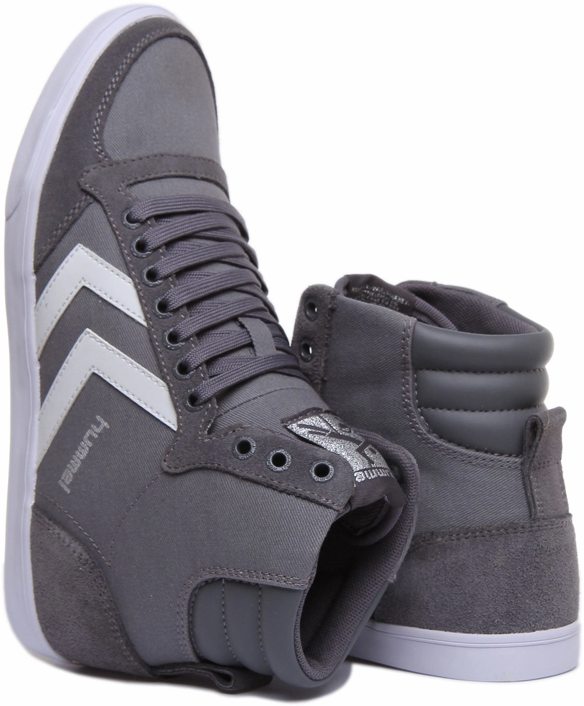 Urban Style Hummel Slimmer Sta Hi In Grey White
