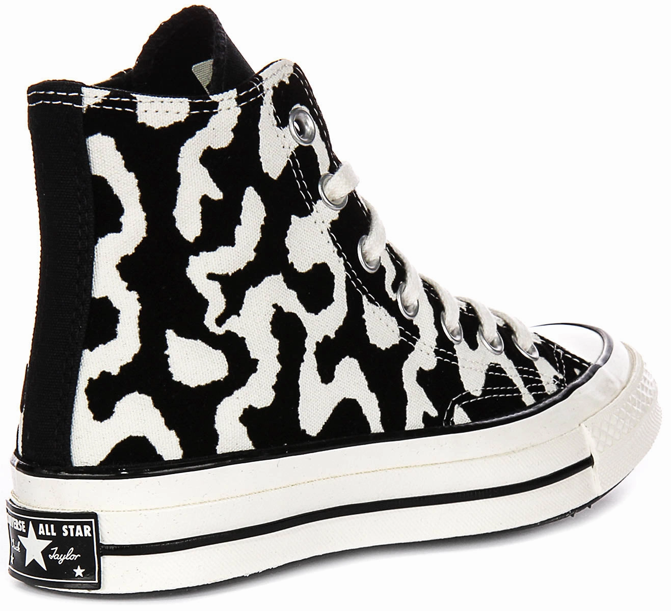 Urban Travel Step Converse Chuck 70s Hi A12350C In Black White Remix Leopard