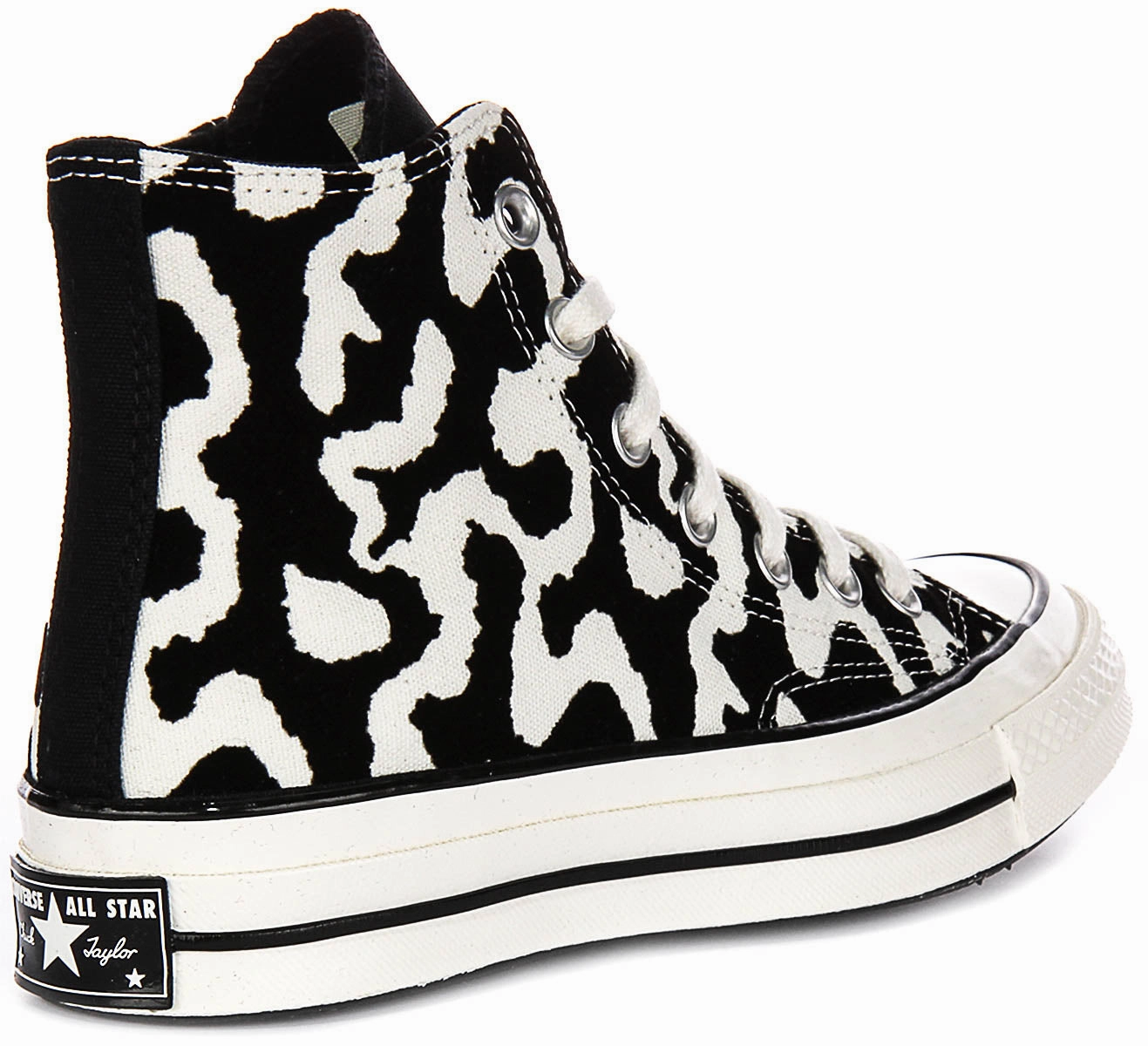Urban Travel Step Converse Chuck 70s Hi A12350C In Black White Remix Leopard