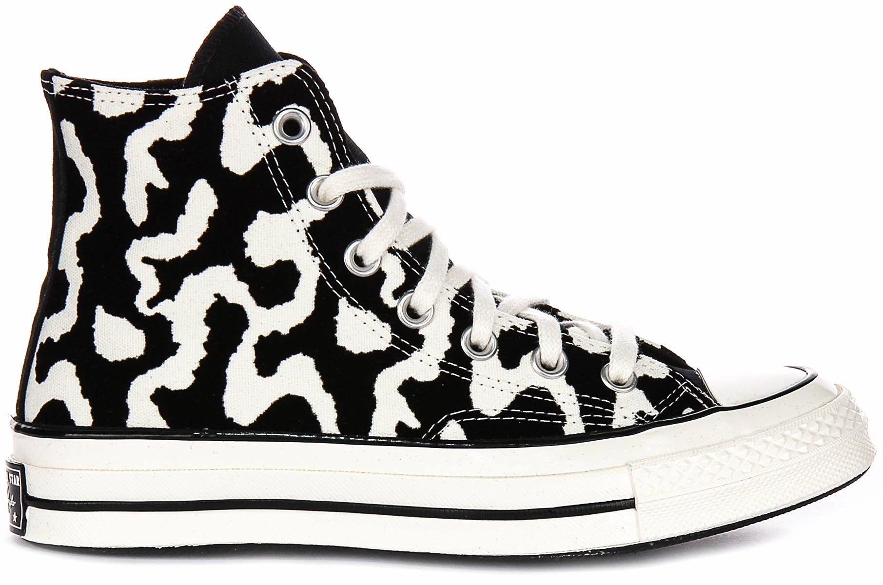 Urban Travel Step Converse Chuck 70s Hi A12350C In Black White Remix Leopard