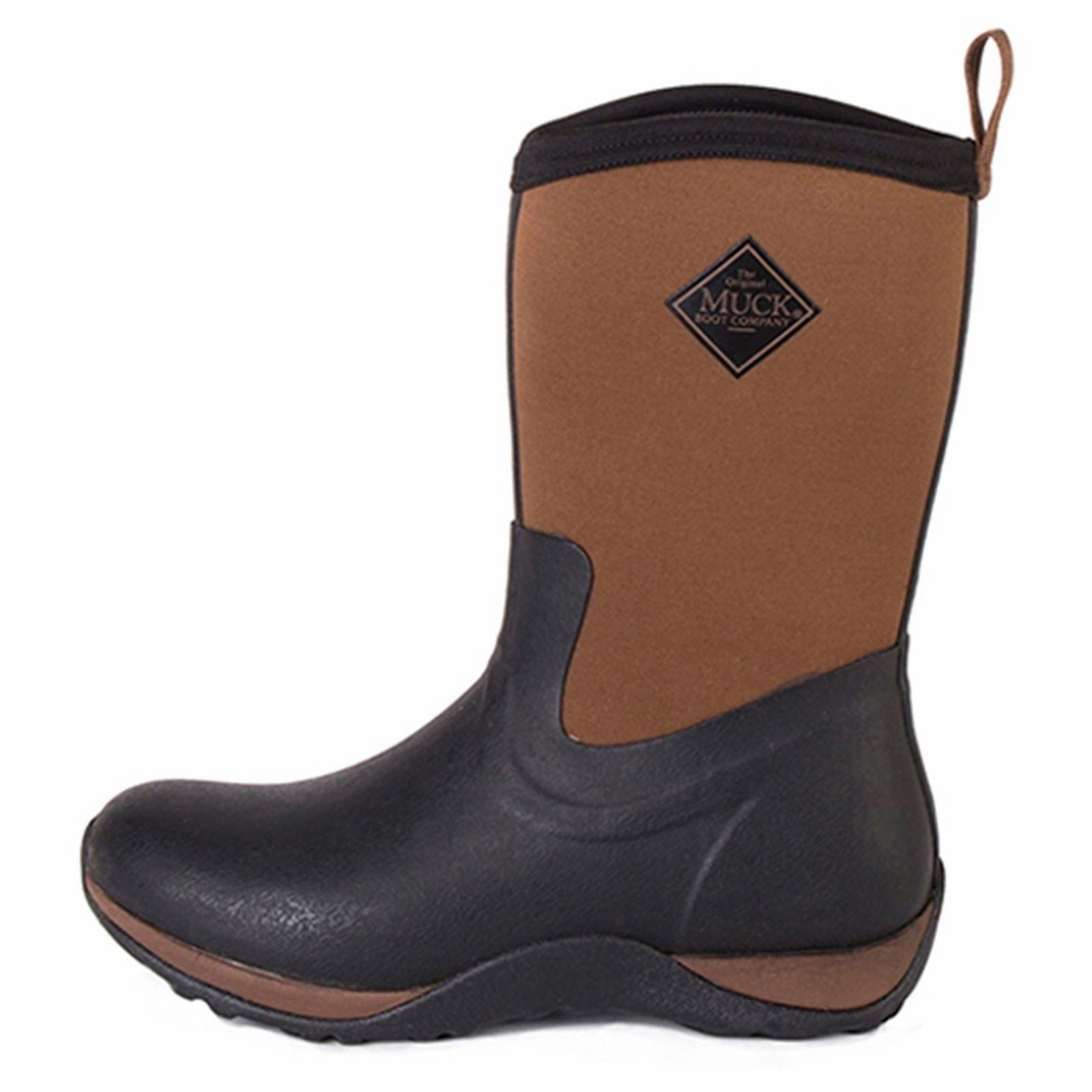 Urban Trek Muck Boots Arctic Weekend Rubber Black/Tan Wellington Boots