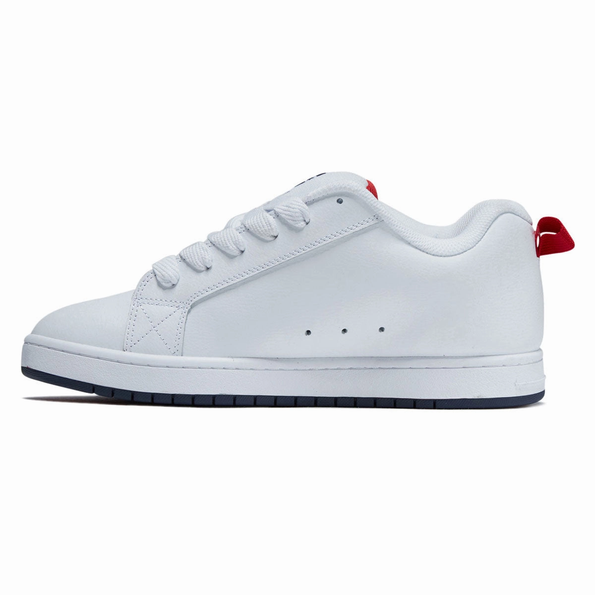 Urban Walk DC Court Graffik Shoes - White/Navy/Red