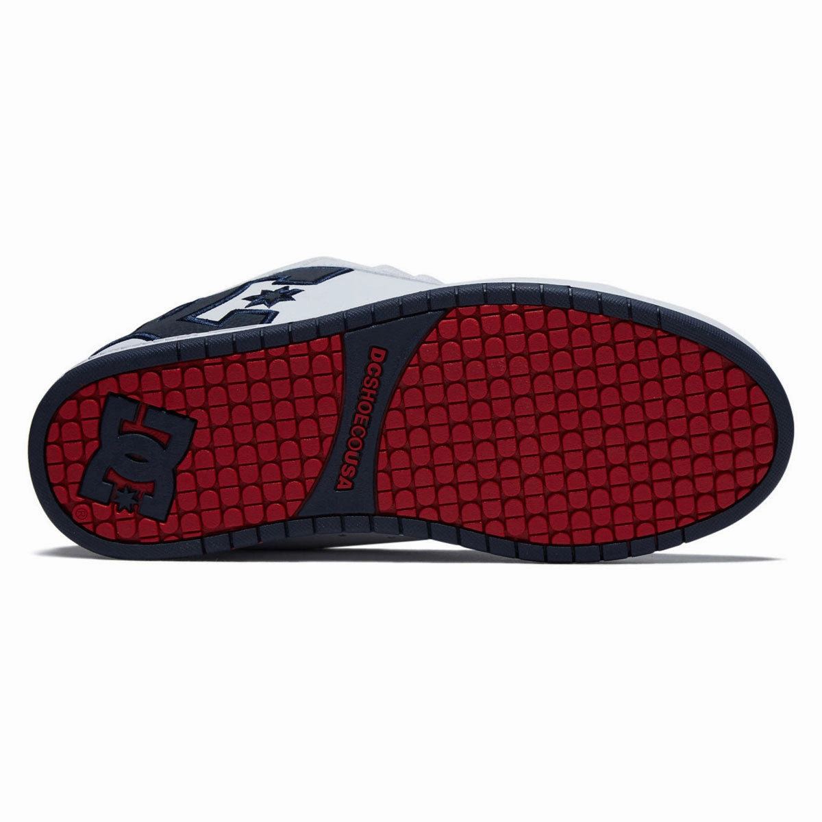 Urban Walk DC Court Graffik Shoes - White/Navy/Red