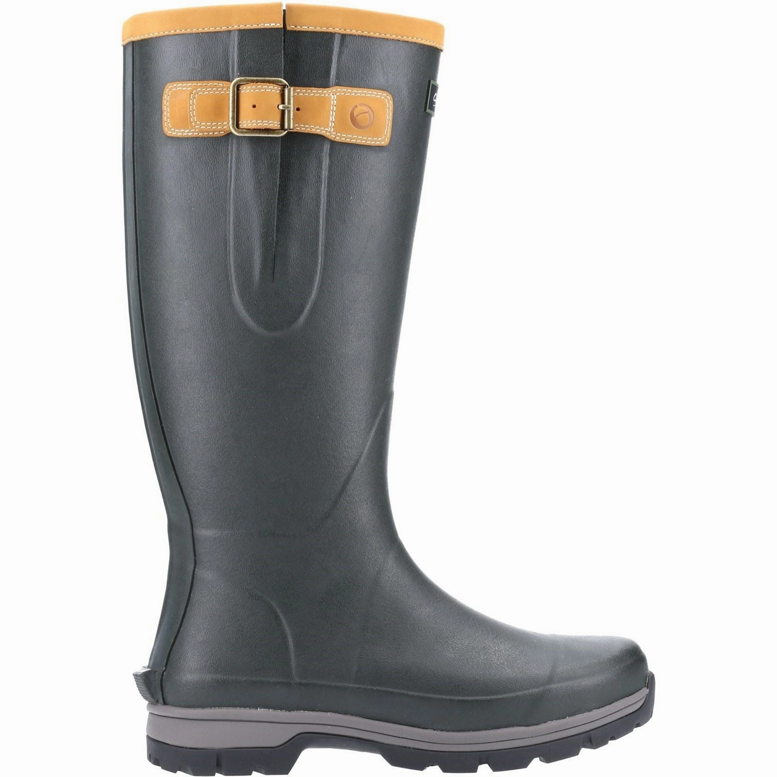 Urban Walk Step Cotswold Stratus Rubber Green Wellington Boots