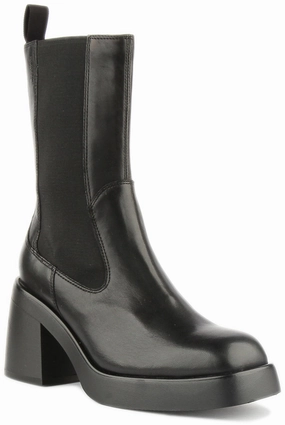 Vagabond Brooke Chelsea Boots In Black For Women Nature Hike