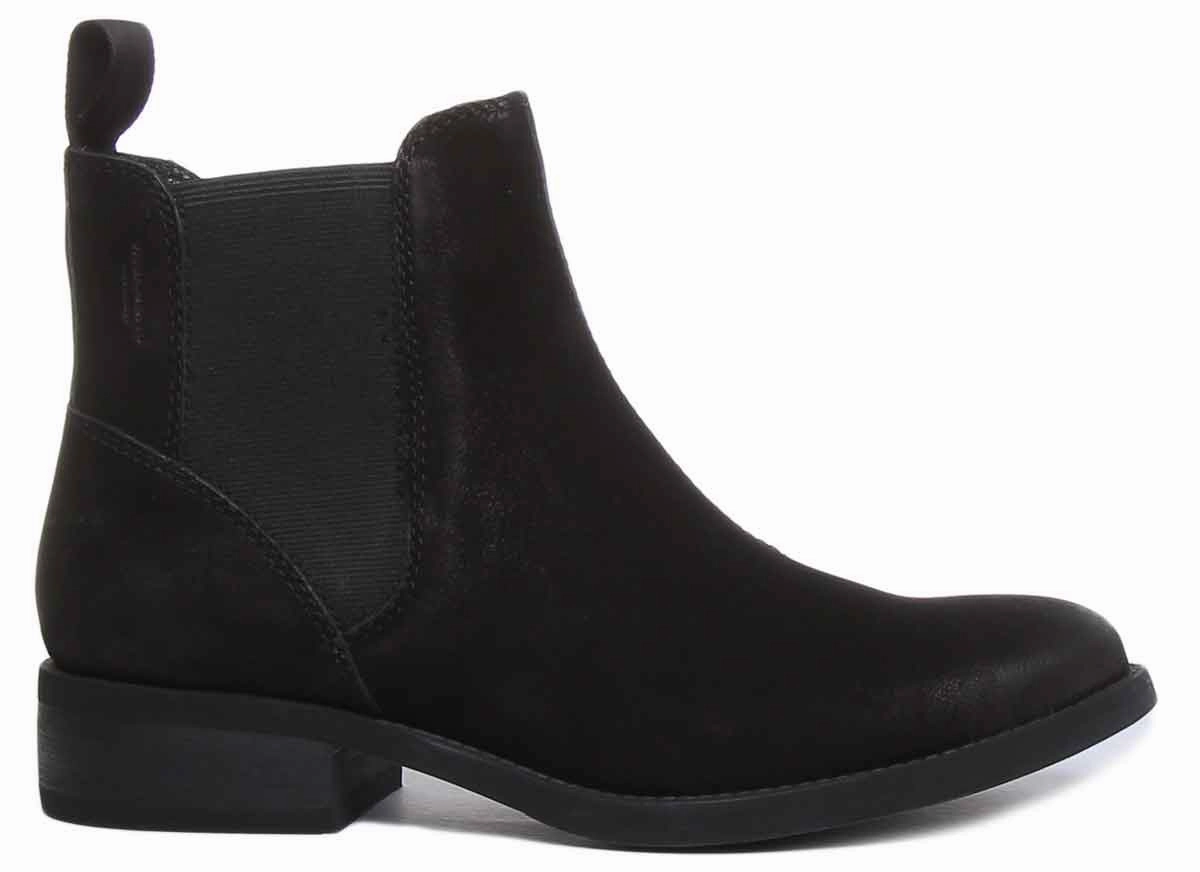 Vagabond Cary In Black Outdoor Footgear