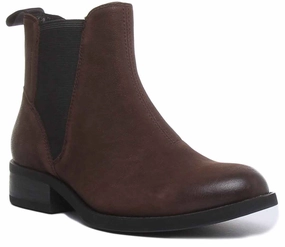 Long Walk Protection Stable Step Vagabond Cary In Dark Brown