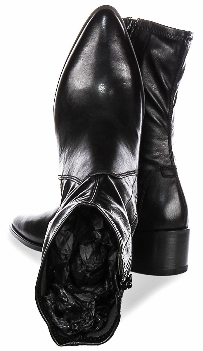 Vagabond Marja Cowboy Boots In Black For Women Trekking Socks