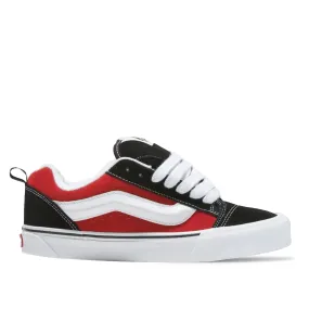 All-weather sole Vans Knu Skool Red / True White Sale