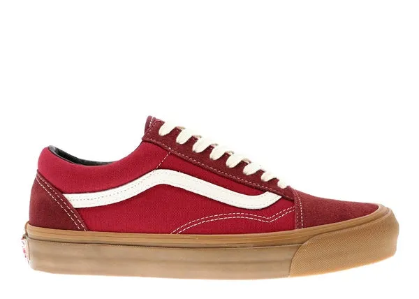 VANS OG OLD SKOOL LX MADDER BROWN/JESTER RED Fresh flexibility