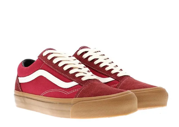 VANS OG OLD SKOOL LX MADDER BROWN/JESTER RED Fresh flexibility