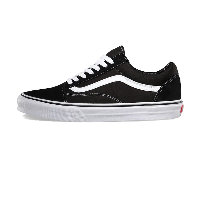 VANS - Old Skool Classics - Black/White - Unisex Layered Design