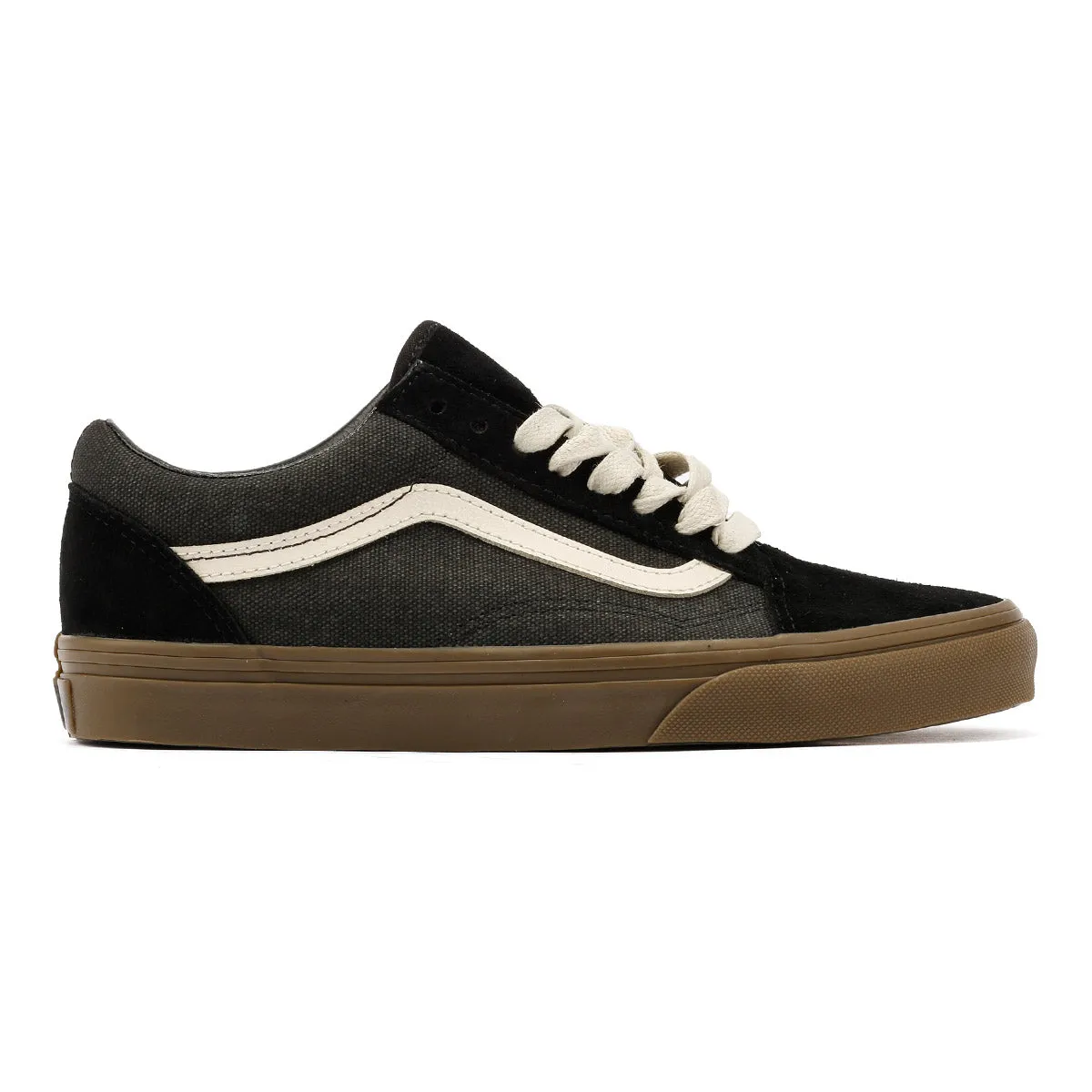 Vans Old Skool Heavy Canvas Black Trainers Boosted style