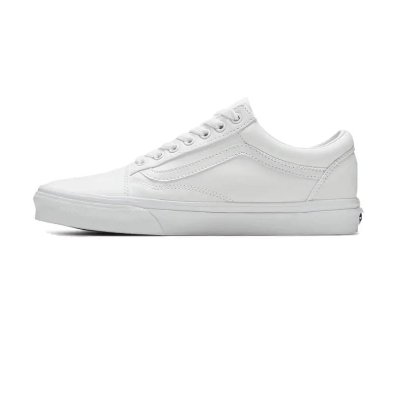 VANS - Old Skool - True White - Unisex Chic Comfort